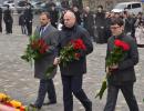 Перефарбований Труханов поклав квіти на честь «Небесної сотні» (ФОТО)