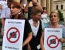 В Тбілісі пройшла акція протесту на підтримку фоторепортерів