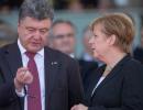 Меркель зустрінеться з Порошенком у понеділок