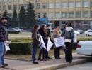 Миколаївці вимагають від місцевої влади ремонту доріг (ФОТО)