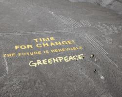 "Greenpeace" завдав шкоду культурній спадщині Перу