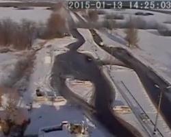 З'явилось відео обстрілу блокпосту під Волновахою