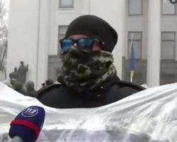 Активісти під ВР вимагають відставки Яреми (ВІДЕО)