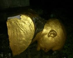 «Свободівці» за допомогою прес-служби похвалилися черговим знесеним пам’ятником на Одещині (ФОТО)