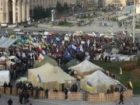 Вчора були знесені намети біля Печерського суду