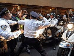 В Нью-Йорку заарештовано бл. 70 учасників акції протесту