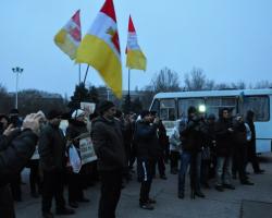 «Ні тарифомору»: одеський Антимайдан пікетував ОДА (ФОТО)